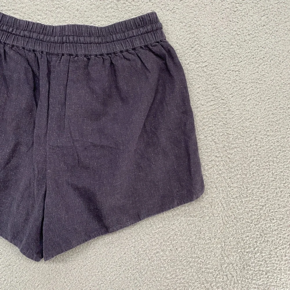 The Group Babaton Shorts Womens Medium Linen‎ Satin Lined Beachy Boho Lounge